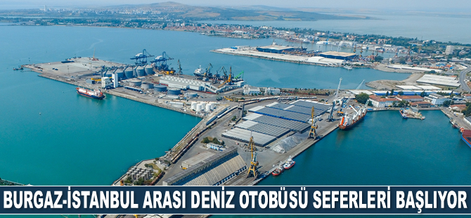 Burgaz-İstanbul arası deniz otobüsü seferleri başlıyor