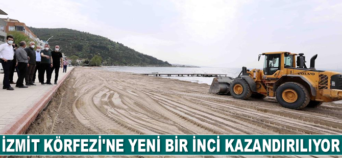İzmit Körfezi’ne yeni bir inci kazandırılıyor