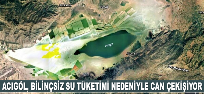 Acıgöl, 50 yılda 4 kat küçüldü