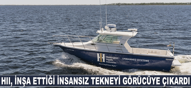 Proteus USV isimli insansız tekne görücüye çıktı