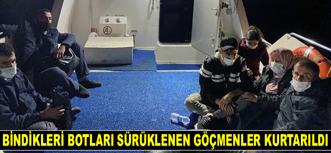 Bodrum açıklarında 6 düzensiz göçmen kurtarıldı