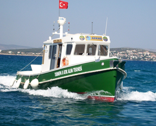 Arkas TURMEPA II isimli atık alım teknesi, yaz sezonunu açtı