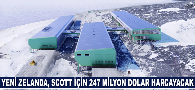 Yeni Zelanda, Antarktika üssü için 247 milyon dolar harcayacak