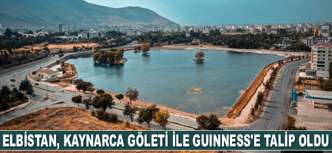Elbistan, Kaynarca Göleti ile Guinness'e talip oldu