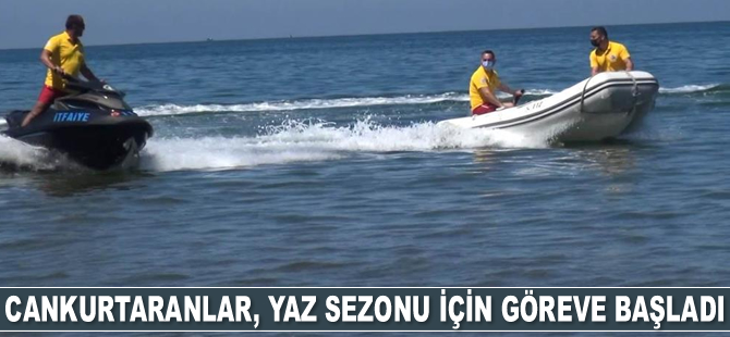 Cankurtaranlar, İnkumu’nda yaz sezonu için göreve başladı
