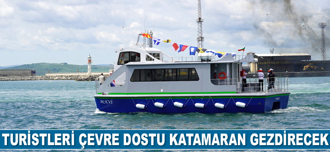 Burgas Körfezi’nde turistleri çevre dostu katamaran gezdirecek