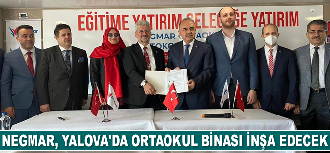 Negmar, Yalova’da ortaokul binası inşa edecek