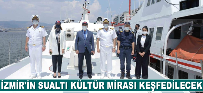 İzmir'in sualtı kültür mirası keşfedilecek