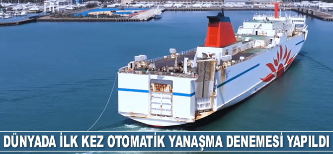 Dünyada ilk kez otomatik yanaşma denemesi gerçekleştirildi