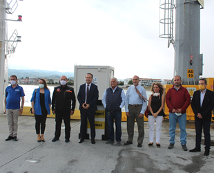 Asyaport’a Deprem ve Tsunami Gözlem İstasyonu kuruldu