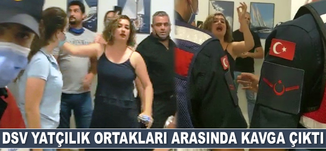 DSV Yatçılık ortakları arasında kavga çıktı