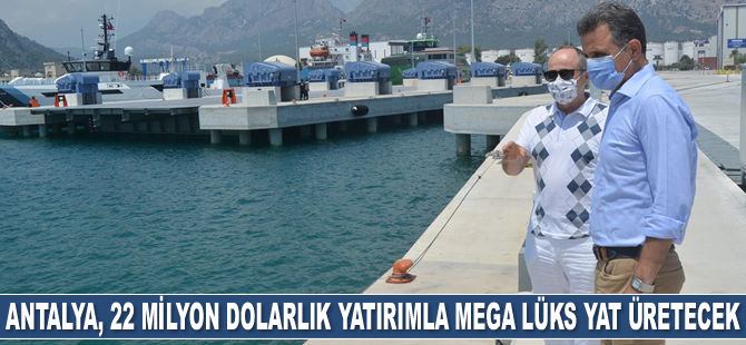 ASBAŞ, 22 milyon dolarlık yatırımla mega lüks yat üretecek