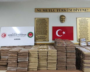Mersin Limanı’nda 1 ton kokain ele geçirildi