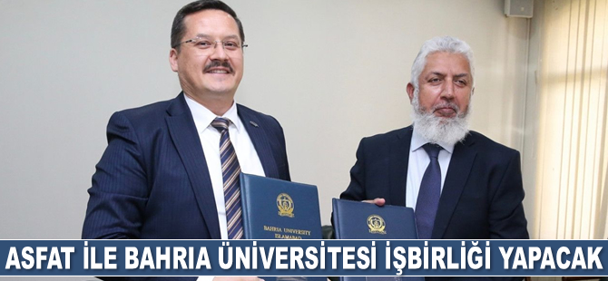 ASFAT ile Bahria Üniversitesi arasında iş birliği protokolü imzalandı