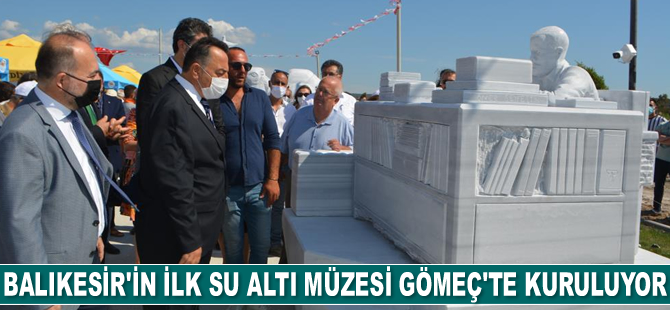 Balıkesir’in ilk su altı müzesi Gömeç'te kuruluyor