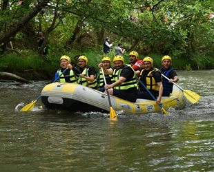 Marmara’nın ilk rafting parkuru Orhaneli’de açıldı