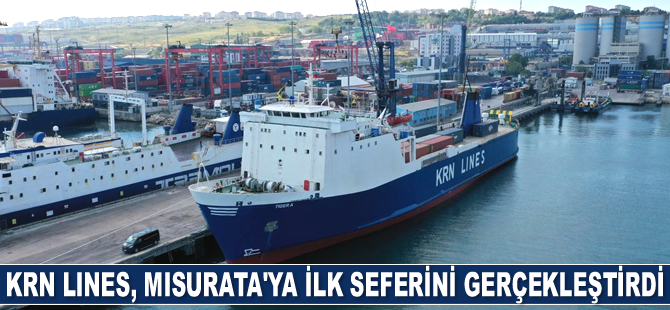 KRN Lines, Misurata Limanı’na ilk seferini gerçekleştirdi