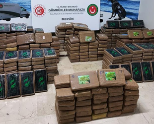 Mersin Limanı’nda 463 kilogram kokain ele geçirildi