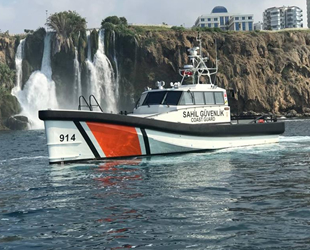 Finike'de yeni Sahil Güvenlik Arama Kurtarma Botu göreve başladı