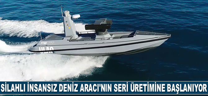 Silahlı İnsansız Deniz Aracı SİDA'nın seri üretimine başlanıyor