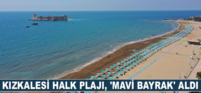 Kızkalesi Halk Plajı, ‘Mavi Bayrak’ aldı