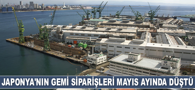 Japonya’nın gemi siparişleri Mayıs ayında düştü