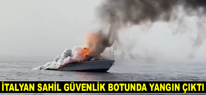 G94 CAPPELLETTI isimli İtalyan Sahil Güvenlik botu battı