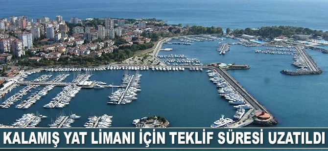 Fenerbahçe Kalamış Yat Limanı için teklif süresi uzatıldı