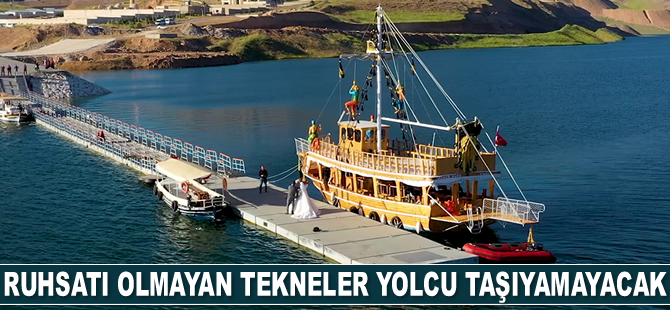 Hasankeyf’te 16 adet tekne yolcu taşıyacak