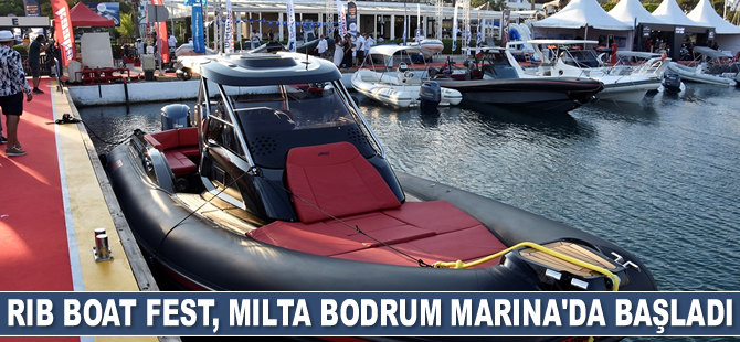 Rib Boat Fest, Milta Bodrum Marina'da başladı