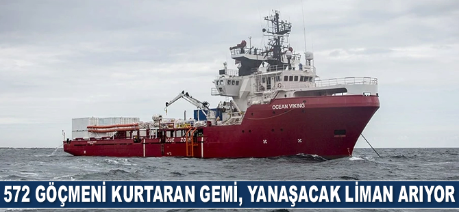 Ocean Viking gemisi, yanaşacak liman arıyor