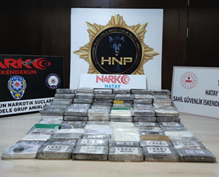 İskenderun Körfezi'nde bir gemide 176 kilogram kokain ele geçirildi