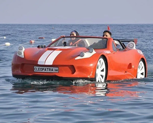 Otomobil görünümlü deniz araçları yurt dışında ilgi görüyor