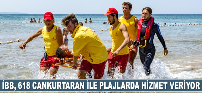 İBB, 618 cankurtaran ile plajlarda hizmet veriyor