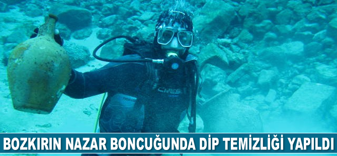 Gürün Gökpınar Gölü’nde dip ve yosun temizliği yapıldı