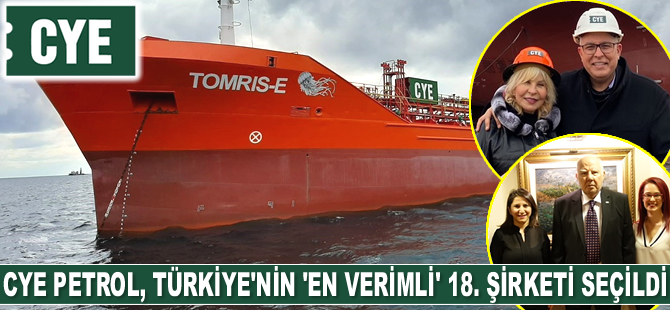 CYE Petrol, FORTUNE 500’de Türkiye’nin 265. büyük şirketi olarak yer aldı
