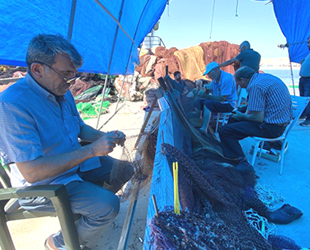 Balıkçılar, yeni sezon öncesi hazırlıklara başladı