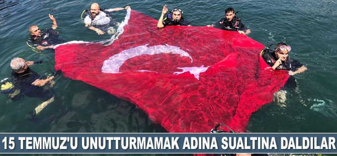 ‘Milli İrade-2 Dalışı’ etkinliği gerçekleştirildi