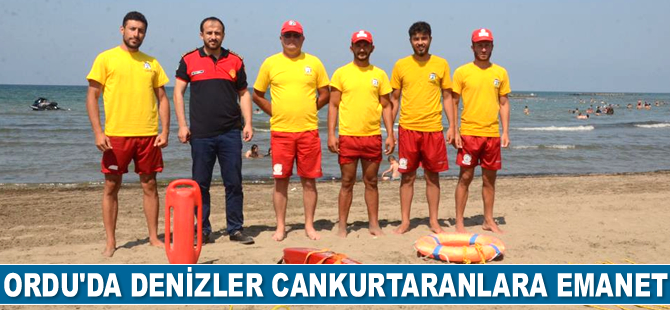 Ordu’da cankurtaranlar görevlerine başladı