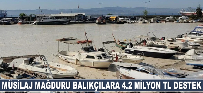 Müsilaj mağduru balıkçılara 4.2 milyon TL destek verilecek