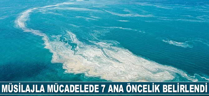 Müsilajla mücadelede 7 ana öncelik belirlendi