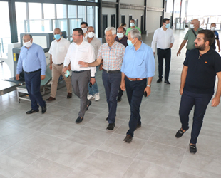 KKTC’li Belediye Başkanları, HADO Limanı'nı ziyaret etti