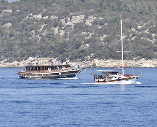 Bodrum'da günlük tekne turlarına talep arttı
