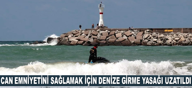 Şile'de denize girme yasağı uzatıldı