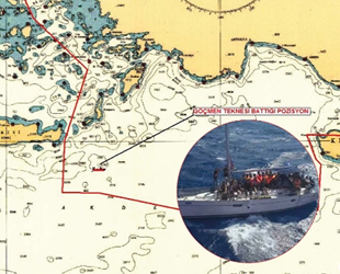 Göçmenlerin imdadına Türk sahipli Aral isimli gemi yetişti