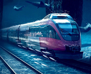 Çin, son durağı ABD olan 200 milyar dolarlık denizaltı hızlı tren hattı yapacak