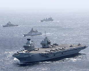 Güney Çin Denizi'nde askeri tatbikat gerçekleştirildi