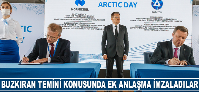 Rosatom ve Nornickel, buzkıran temini konusunda ek anlaşma imzaladı