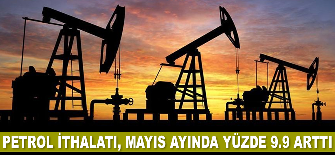 Petrol ithalatı, Mayıs ayında yüzde 9.9 arttı