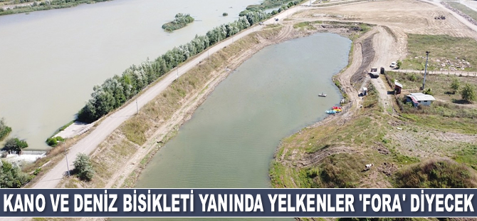 Kano ve deniz bisikleti yanında yelkenler ‘fora’ diyecek